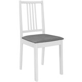  5-dijelni blagovaonski set od MDF-a bijeli | shoptok.hr