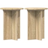  Stalak za biljke 2 pcs Hrast sonoma Ø29,5 x 40 cm | Eponuda.com
