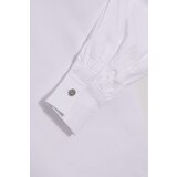 Marisse Shirt With Silver Decorative Buttons And White Collar | Shoptok.si