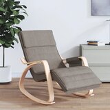 The Living Store Gugalni stol taupe blago - Gugalni Stol, (21420605) Cene