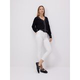Reserved Slim push up traperice - bijela | shoptok.hr