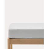Kave Home Bijela plahta s gumom od pamučnog perkala 70x140 cm Fleno – | shoptok.hr