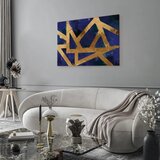  Slika - Golden Geometry (1 Part) Wide 30x20 | shoptok.hr