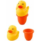  Bath Toy Set Duck Soap Dispenser Cup Blue | Shoptok.si