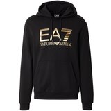 Ea7 Emporio Armani Majica zlata / črna | Shoptok.si
