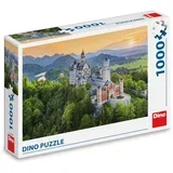 Zamak Neuschwanstein u proleće, puzzle set 1000 kom