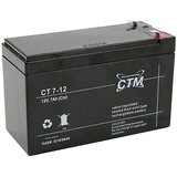 Akumulator 12 V - 7 Ah, za mini dvigalo, umetna masa, črn Cene