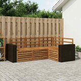  Set vanjskih sofa 4 kom. Poliester | shoptok.hr