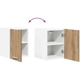 vidaXL Viseča omarica Riga 2 pcs Artisan hrast in bela 30 x 31 x 40 cm | Shoptok.si