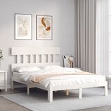  Okvir kreveta bez madraca bijeli 140x200 cm od masivne borovine | shoptok.hr