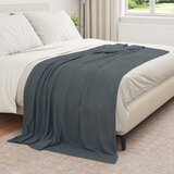  Pokrivači za bacanje 6 pcs Tamno siva 210 x 140 cm Runo | shoptok.hr
