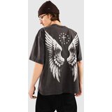 Ninth Hall Silverscreen Spirit Cropped T-shirt vintage black | Shoptok.si