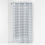 Douceur d intérieur PANNEAU A OEILLETS 140 x 240 CM VOILE SABLE IMPRIME GABI BLEU Blue Cijene