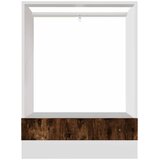 Ormarić za pećnicu "Riga" Dimljeni hrast 60x46x81,5 cm Konstruirano drvo | shoptok.hr