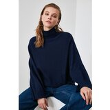 Trendyol navy knitwear sweater Cene