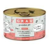 GRAU Ekonomično pakiranje Gourmet 24 x 200 g - Piletina s mrkvom i mačjom metvicom | shoptok.hr