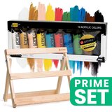 Artmie solo goia set akrilnih boja - zlatne šibice sa postoljem | ePonuda.com