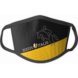 EquusVitalis zaščitna maska equus vitalis črna/rumena Cene