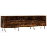 Maison Chic TV omarica - TV stojalo - Televizijska omarica dimljeni hrast 150x30x44,5 cm inženirski les, (21698867) | Shoptok.si