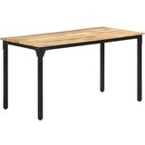  Jedilna miza 140x70x76 cm robusten mangov les, (20947959) Cene