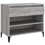 Maison Chic Omarica za obutev - Kopa za čevlje siva sonoma 70x36x60 cm inženirski les, (21777339) Cene