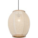 QAZQA Orientalska viseča svetilka naravna 35 cm - Rob Cene