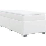 Maison Chic Box spring postelja - Vzmetna postelja z vzmetnico bel 100x200 cm umetno usnje SL17467, (21895184) | Shoptok.si