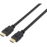SpeaKa Professional HDMI priključni kabel HDMI-A vtič\, HDMI-A vtič 15.00 m črna SP-7870116 avdio povratni kanal\, pozlačeni konektorji HDMI kabel, (20417834) | Shoptok.si