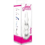 Rimba Dolly - valoviti analni stakleni dildo (proziran) Cijene