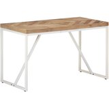  Blagovaonski stol 120 x 60 x 76 cm masivno drvo bagrema i manga | shoptok.hr