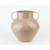 Mondex vaza kovinska Roger 18,5x31x34cm bež 1 kos, (5000300871) | Shoptok.si