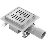 undefined Tuš kanalica REA LINE 120x120 Nickel Brush | shoptok.hr