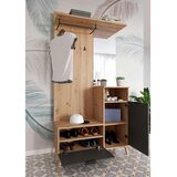 home24 PREDSOBA barve grafita, hrast artisan | Shoptok.si
