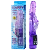 Lybaile Vibrator Happy Rabbit Rotation & Wave Purple
