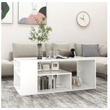 vidaXL Stolić za kavu bijeli 100 x 50 x 40 cm od iverice Cijene