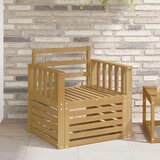  2 Komad Set vanjskih sofa Čvrsto drvo akacije Bijela | shoptok.hr