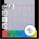 Aigostar LED spoljašnja božićna girlanda 300xLED/8 funkcija 3xAA 18x0,4m IP44 višebojna | Eponuda.com