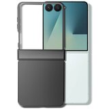 Avizar Ovitek za Galaxy Z Flip 7 Soft-Touch z ojačanim tečajem, Črna, (5000014425) | Shoptok.si