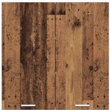 vidaXL Viseča omarica Riga Star les 80 x 31 x 80 cm Konstruiran les | Shoptok.si