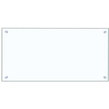  Kuhinjska zaštita od prskanja prozirna 80x40 cm kaljeno staklo | shoptok.hr