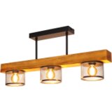 Nettlife LED stropna svetilka: 60 cm svetilka za dnevno sobo, 3 W zatemnljiva kuhinjska svetilka, (5000491381) Cene