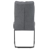 MID.YOU Set Nihajnih Stolov Frieda, Antracit, 2 Kos | Shoptok.si