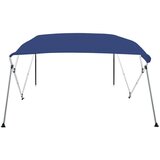 vidaXL tenda bimini s 4 luka plava 243 x 210 x 137 cm | shoptok.hr