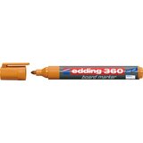 Edding marker za belu tablu 360 1,5-3mm, zaobljeni narandžasta Cene
