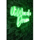 Wallity Dekorativna plastična LED rasveta It was all a Dream Green Cene