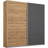 Rauch Möbel OMARA Z DRSNIMI VRATI, barve grafita, hrast artisan | Shoptok.si