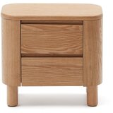 Kave Home Noćni ormarić u prirodnoj boji Salaya – | shoptok.hr