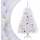 Umjetno božićno drvce Bijelo 80 x 80 x 150 cm PVC i metal | shoptok.hr