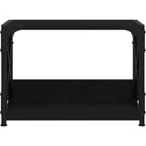  Stalak za pisač 2 razine crni 44x26x31 5 cm konstruirano drvo | shoptok.hr