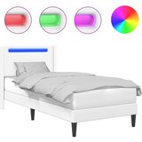  Krevetna konstrukcija Bijela 100 x 200 cm Umjetna koža | shoptok.hr